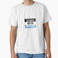 Tri Color Black White L Blue T-Shirt - Casual Everyday Wear Men Women - T-Shirt, Sweatshirt, Hoodie