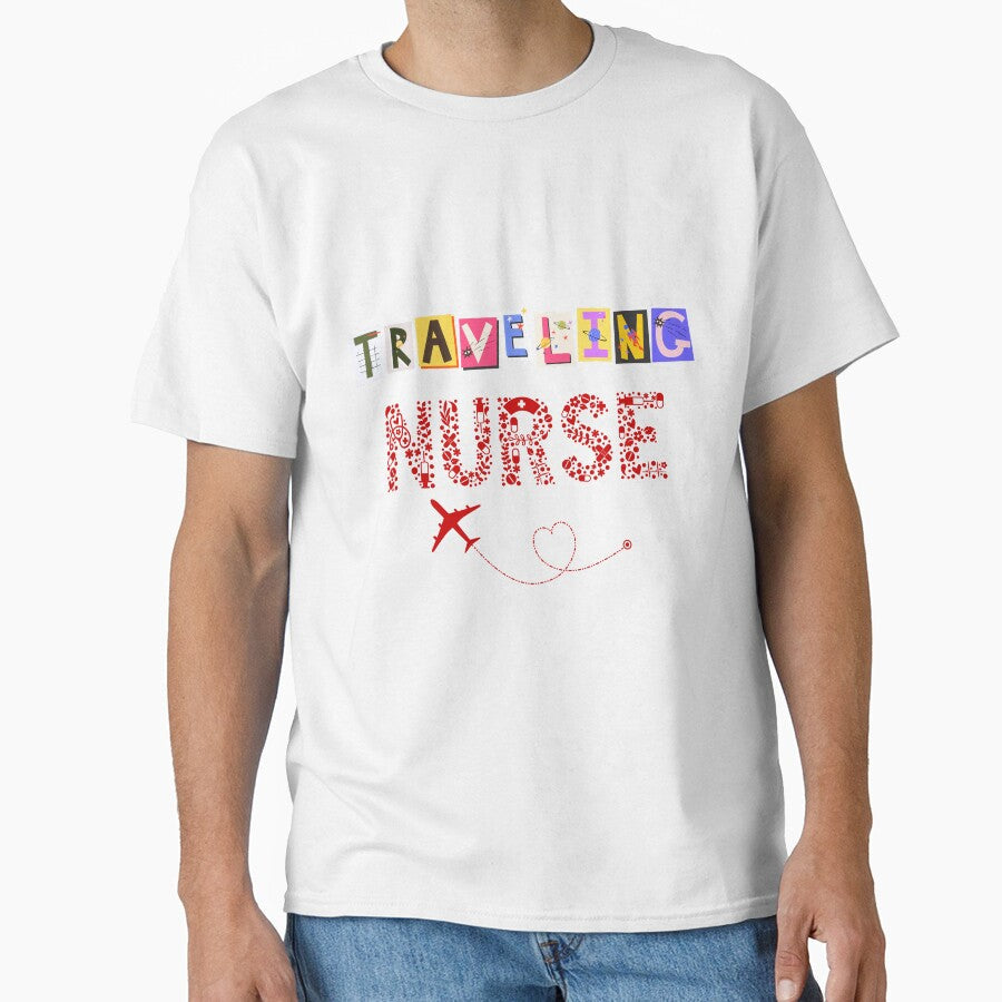 The Traveling Nurse Adventure with World Wide Travel - Adult & Kids T-Shirts, Sweatshirts & Hoodies apparel design preview 1