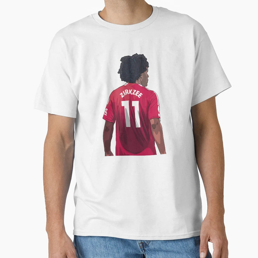 Joshua Zirkzee Uniteds New Striker T-Shirt - Novelty Apparel Unisex - T-Shirt, Sweatshirt, Hoodie