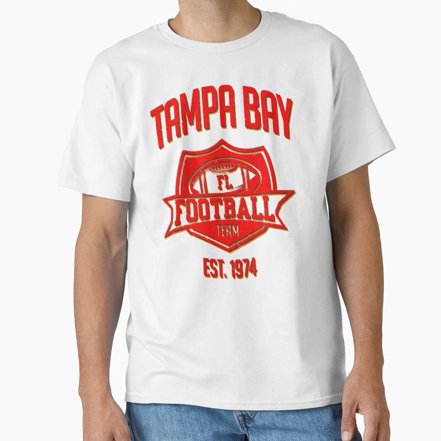 Tampa Bay Football Team Inspired Tampa T-Shirt - Trendy Graphic for Adults - T-Shirt, Sweatshirt, Hoodie
