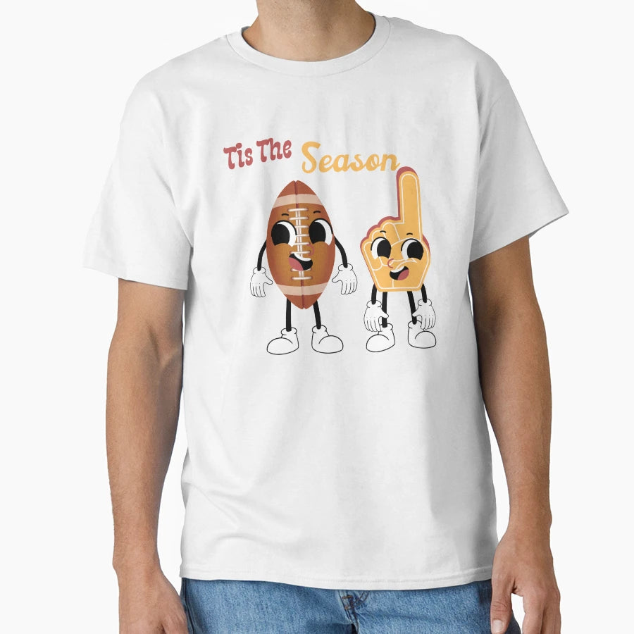 Tis Football Season T-Shirt - Aesthetic Graphic Men Women - T-Shirt, Sweatshirt, Hoodie
