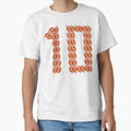 Player Number 10 Ten American Football T-Shirt - Custom Art Print Unisex - T-Shirt, Sweatshirt, Hoodie
