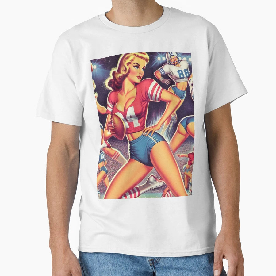 Football T-Shirt - Unique Graphic for Adults - T-Shirt, Sweatshirt, Hoodie