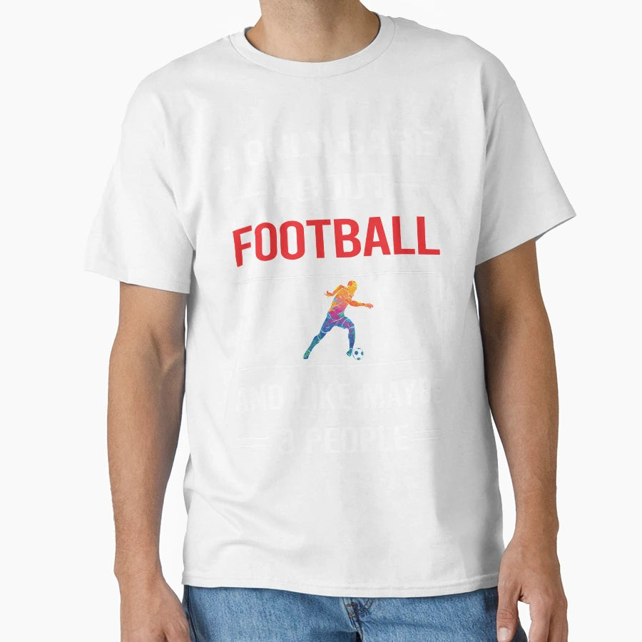Funny 3 People Football T-Shirt - Graphic Print for Adults - T-Shirt, Sweatshirt, Hoodie