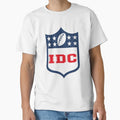 Idc American Football Funny I Dont T-Shirt - Minimalist Print Men Women - T-Shirt, Sweatshirt, Hoodie
