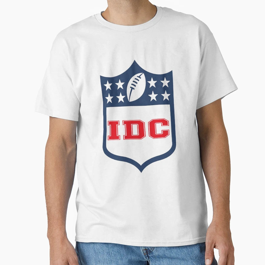 Idc American Football Funny I Dont T-Shirt - Minimalist Print Men Women - T-Shirt, Sweatshirt, Hoodie