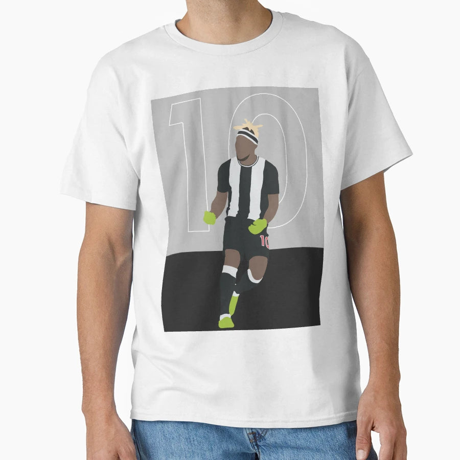 Allan Saint Maximin Illustration T-Shirt - Fun Novelty Design Men Women - T-Shirt, Sweatshirt, Hoodie