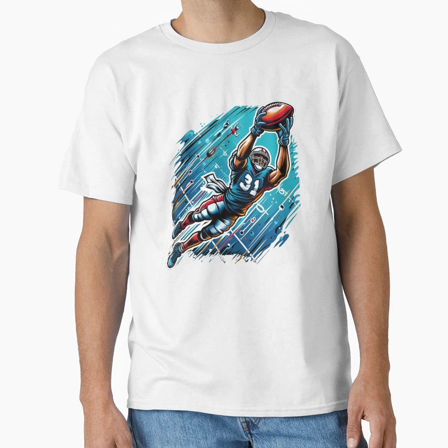 Rugby Player T-Shirt - Custom Art Print Unisex - T-Shirt, Sweatshirt, Hoodie