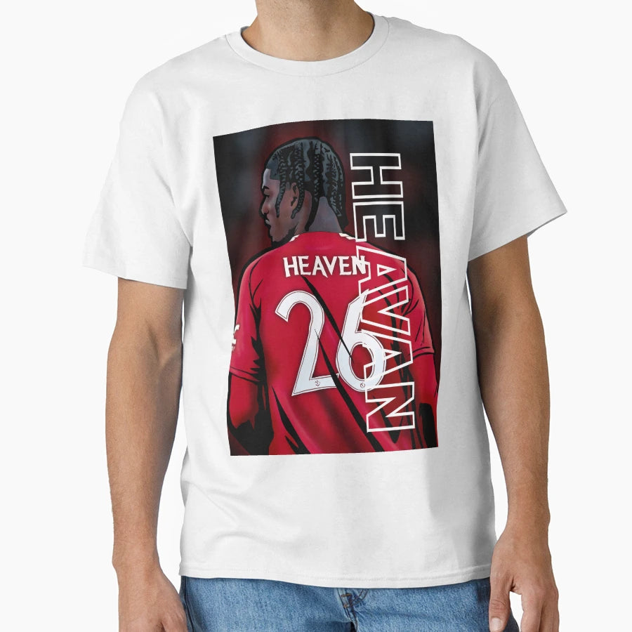 Ayden Heaven Manchester Uniteds T-Shirt - Novelty Apparel for Adults - T-Shirt, Sweatshirt, Hoodie