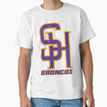 Sh Spring Hill Broncos T-Shirt - Graphic Print Unisex - T-Shirt, Sweatshirt, Hoodie