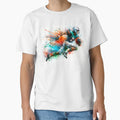 Dynamic Footballer Action T-Shirt - Minimalist Print for Adults - T-Shirt, Sweatshirt, Hoodie
