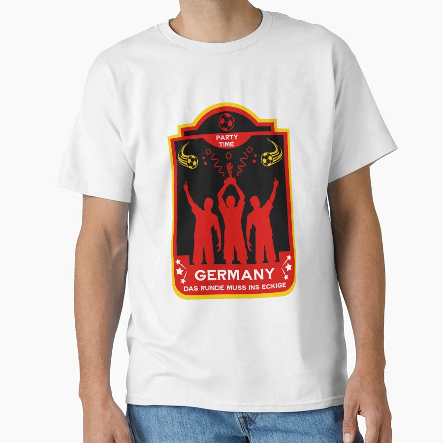 World Football Finals German Fan T-Shirt - Fun Novelty Design for Adults - T-Shirt, Sweatshirt, Hoodie