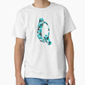 Paint Splash Letter Q T-Shirt - Casual Everyday Wear Men Women - T-Shirt, Sweatshirt, Hoodie