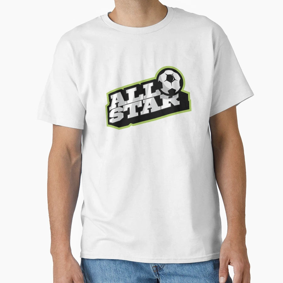 Foot All Star Football Winner T-Shirt - Unique Graphic Men Women - T-Shirt, Sweatshirt, Hoodie