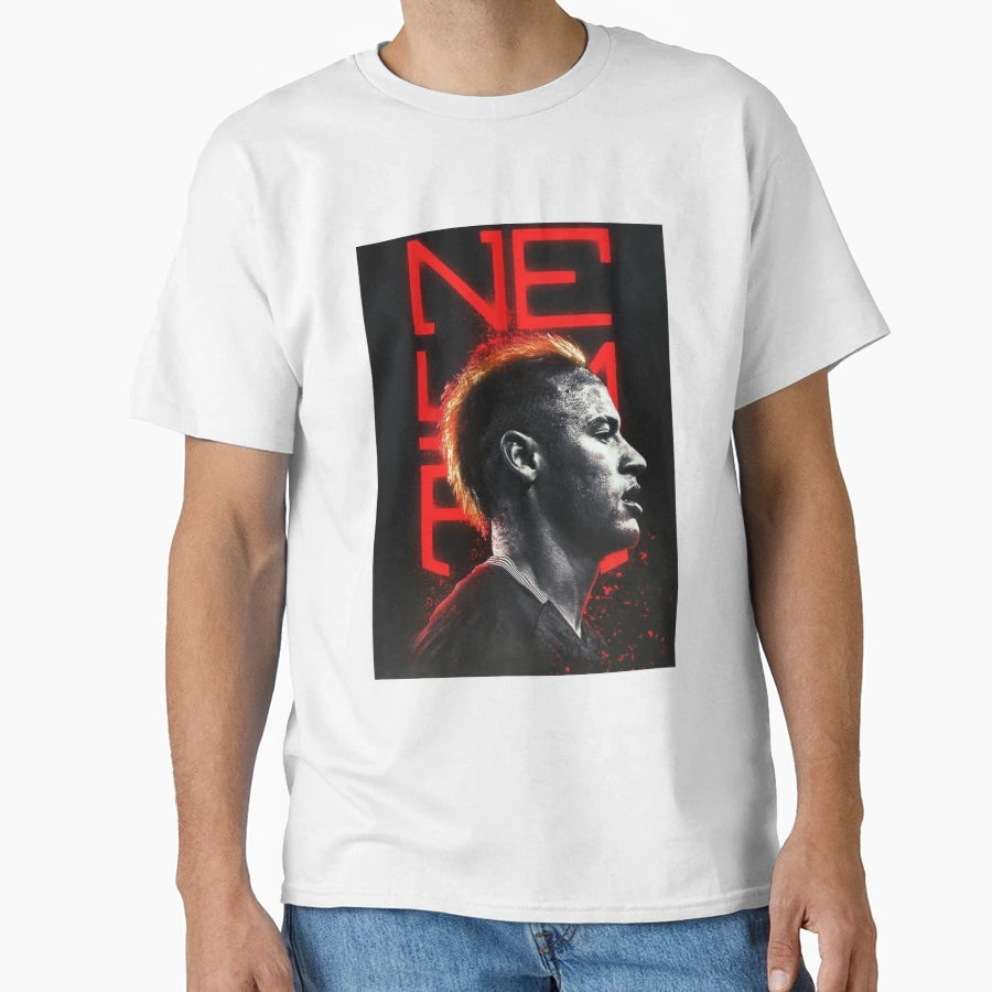 Black Wallpaper Neymar T-Shirt - Custom Art Print for Adults - T-Shirt, Sweatshirt, Hoodie