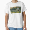 Little Playing Football T-Shirt - Trendy Graphic for Adults - T-Shirt, Sweatshirt, Hoodie