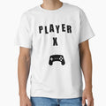 Player X Black T-Shirt - Unique Graphic Men Women - T-Shirt, Sweatshirt, Hoodie