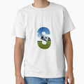 White Soccer Balls Monogram T-Shirt - Aesthetic Graphic for Adults - T-Shirt, Sweatshirt, Hoodie