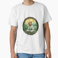 Solarpunk Capybara Future Optimist Zen Sustainability - Adult & Kids T-Shirts, Sweatshirts & Hoodies apparel design preview 1