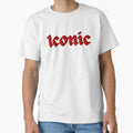 Iconic Bold Red Typography Design by Meenova Art - Adult & Kids T-Shirts, Sweatshirts & Hoodies apparel design preview 1
