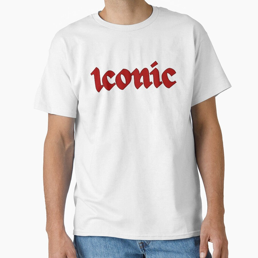 Iconic Bold Red Typography Design by Meenova Art - Adult & Kids T-Shirts, Sweatshirts & Hoodies apparel design preview 1