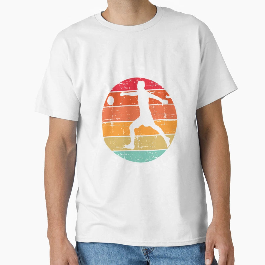 Born To Play Football Distressed Effect T-Shirt - Minimalist Print Unisex - T-Shirt, Sweatshirt, Hoodie