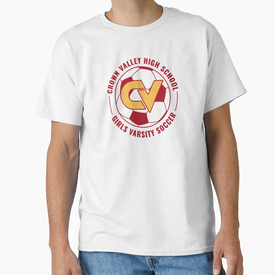 Crown Valley High School Varsity Soccer T-Shirt - Unique Graphic for Adults - T-Shirt, Sweatshirt, Hoodie