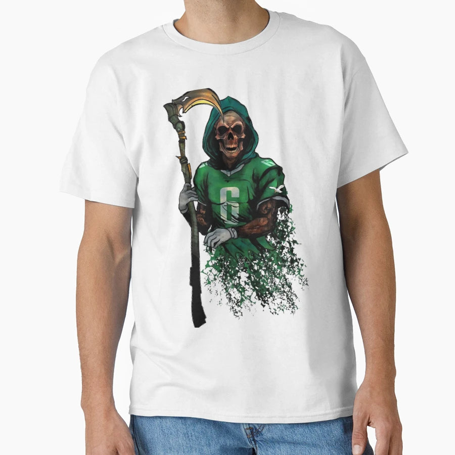 Philadelphia Slim Reaper T-Shirt - Custom Art Print Unisex - T-Shirt, Sweatshirt, Hoodie