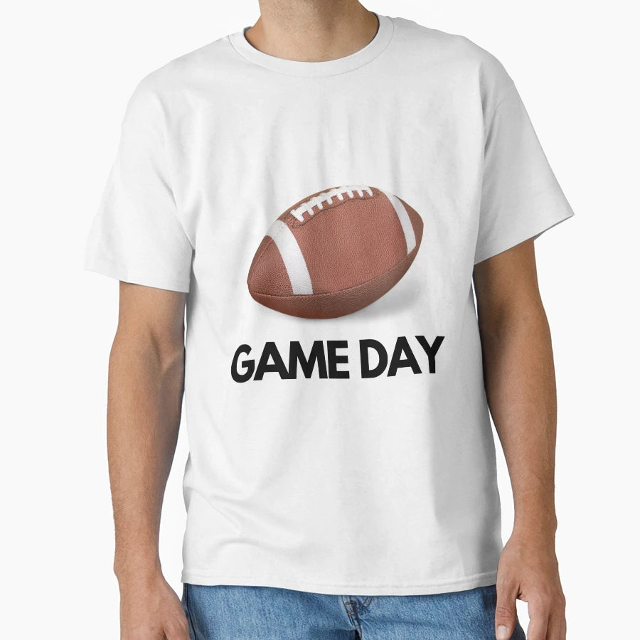 Game Day T-Shirt - Minimalist Print Men Women - T-Shirt, Sweatshirt, Hoodie