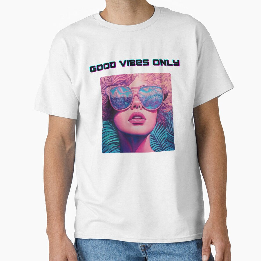 Good Vibes Only by alek06 - Adult & Kids T-Shirts, Sweatshirts & Hoodies apparel design preview 1