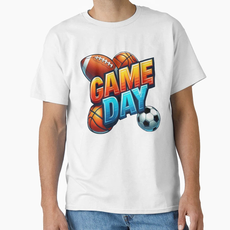 Game Day T-Shirt - Fun Novelty Design for Adults - T-Shirt, Sweatshirt, Hoodie