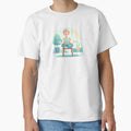 Chair Yoga Joy Funny Gifts by BadhbhArt - Adult & Kids T-Shirts, Sweatshirts & Hoodies apparel design preview 1
