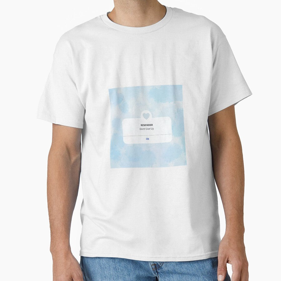 Reminder: Don't give up by SunkBubble - Adult & Kids T-Shirts, Sweatshirts & Hoodies apparel design preview 1