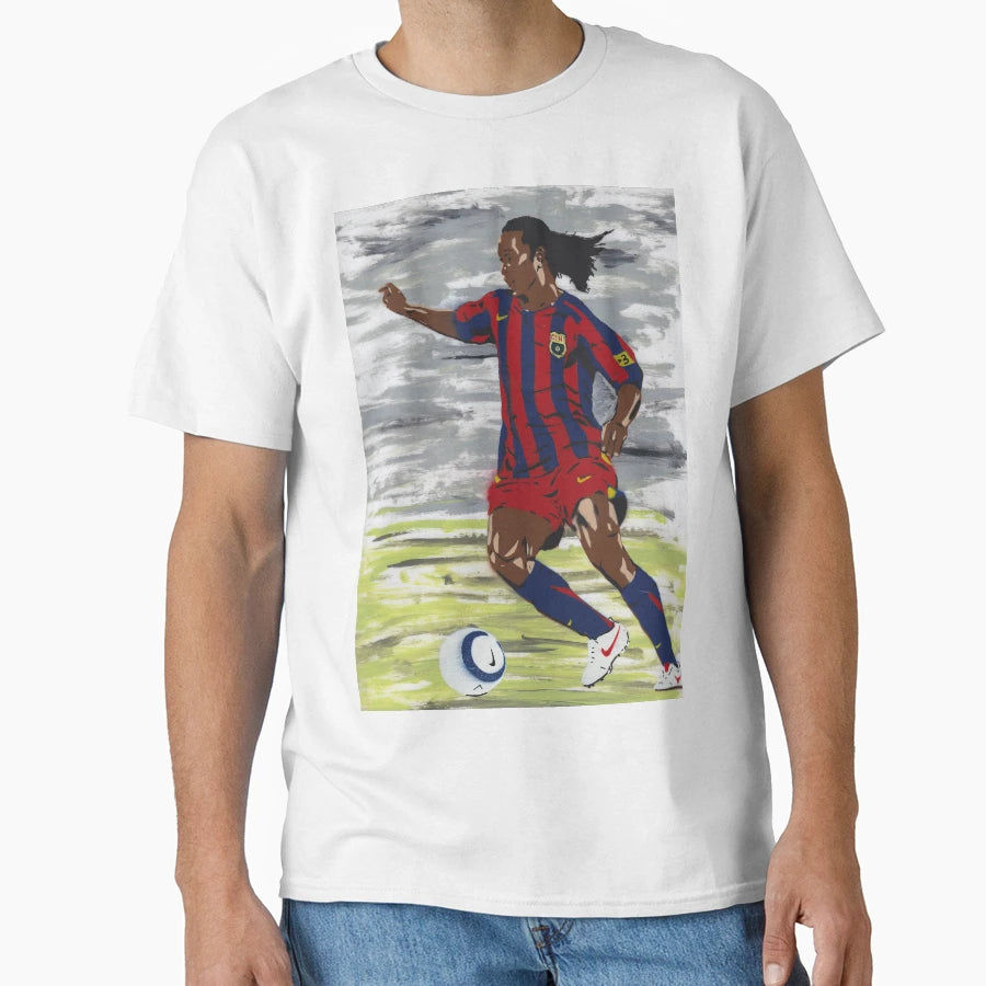 Ronaldinho 10 T-Shirt - Casual Everyday Wear Men Women - T-Shirt, Sweatshirt, Hoodie