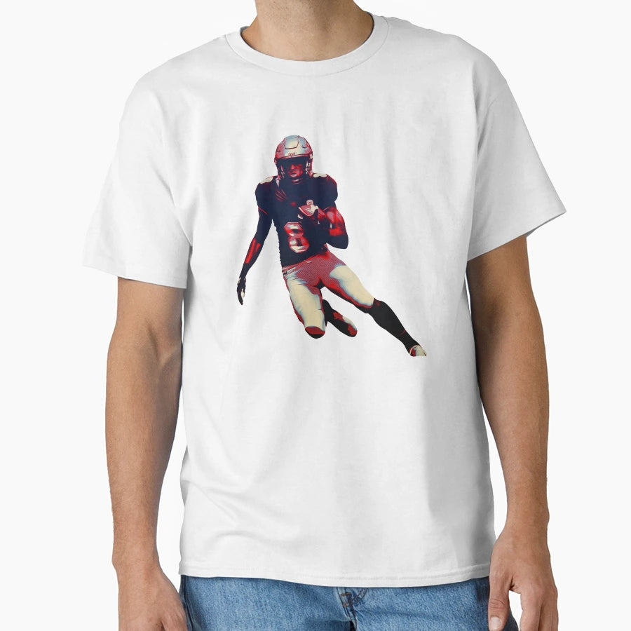 American Football All American Spencer T-Shirt - Unique Graphic for Adults - T-Shirt, Sweatshirt, Hoodie