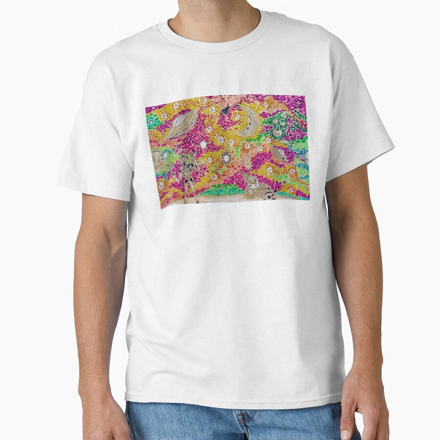 Cosmic Robot by RasmusNielsen - Adult & Kids T-Shirts, Sweatshirts & Hoodies apparel design preview 1