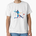 Soccer Footballer T-Shirt - Minimalist Print Unisex - T-Shirt, Sweatshirt, Hoodie