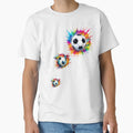 Soccer Colorful Tie Dye Soccer Ball T-Shirt - Custom Art Print Men Women - T-Shirt, Sweatshirt, Hoodie