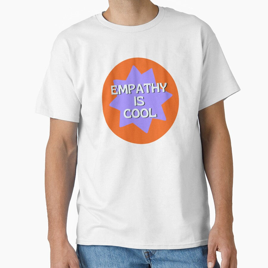 Empathy is cool aesthetic by SunsetCloud - Adult & Kids T-Shirts, Sweatshirts & Hoodies apparel design preview 1