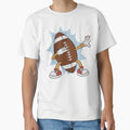 Football Dabbing Cartoon T-Shirt - Streetwear Style Unisex - T-Shirt, Sweatshirt, Hoodie