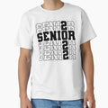 Senior 2022 Graduation Present T-Shirt - Minimalist Print for Adults - T-Shirt, Sweatshirt, Hoodie