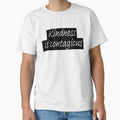 Kindness is contagious by Happy Soul Store - Adult & Kids T-Shirts, Sweatshirts & Hoodies apparel design preview 1