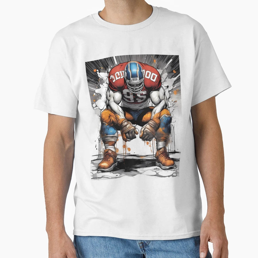 Fumble American Football T-Shirt - Custom Art Print Men Women - T-Shirt, Sweatshirt, Hoodie