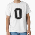 Number 0 Zero T-Shirt - Unique Graphic Men Women - T-Shirt, Sweatshirt, Hoodie