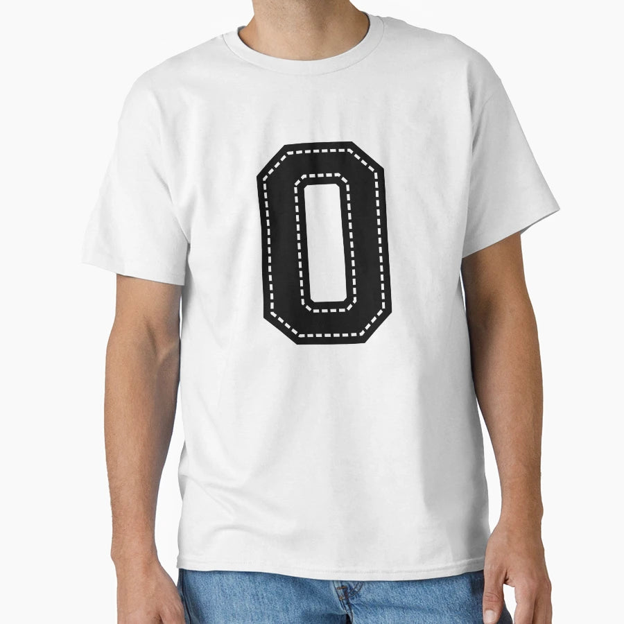 Number 0 Zero T-Shirt - Unique Graphic Men Women - T-Shirt, Sweatshirt, Hoodie