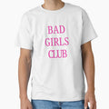 Bad Girls Club Bold Pink Slogan Design by ruthoarabia - Adult & Kids T-Shirts, Sweatshirts & Hoodies apparel design preview 1