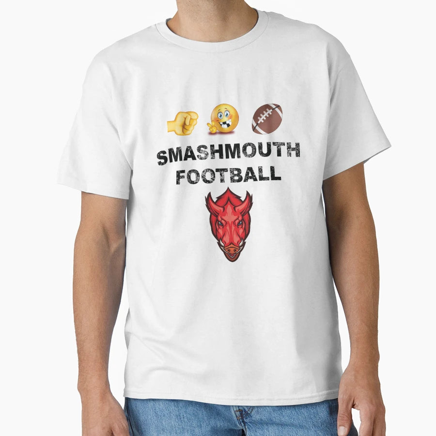 Smashmouth Football Hogs T-Shirt - Aesthetic Graphic Men Women - T-Shirt, Sweatshirt, Hoodie