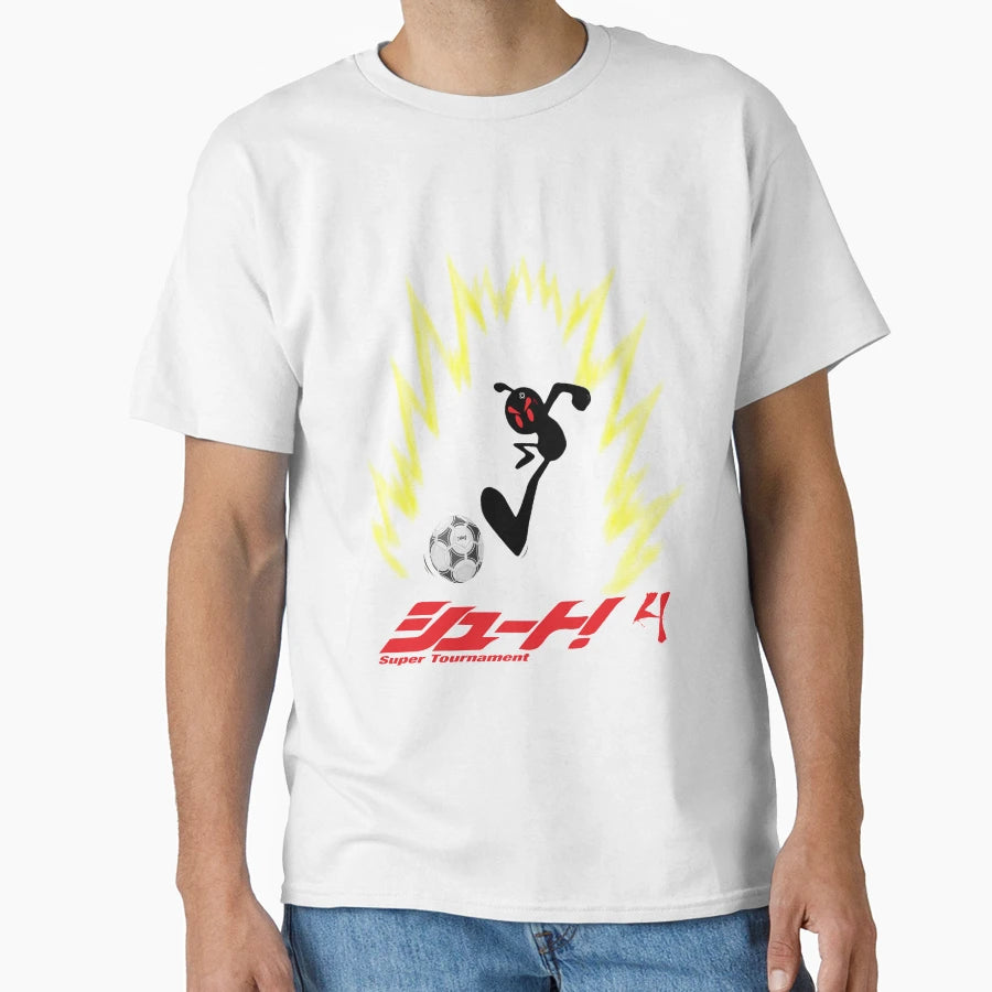 Stickman Football Shoot 4 Super Tournament T-Shirt - Graphic Print Unisex - T-Shirt, Sweatshirt, Hoodie