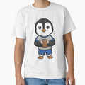 Penguin Football Player Sports Fan T-Shirt - Fun Novelty Design Unisex - T-Shirt, Sweatshirt, Hoodie