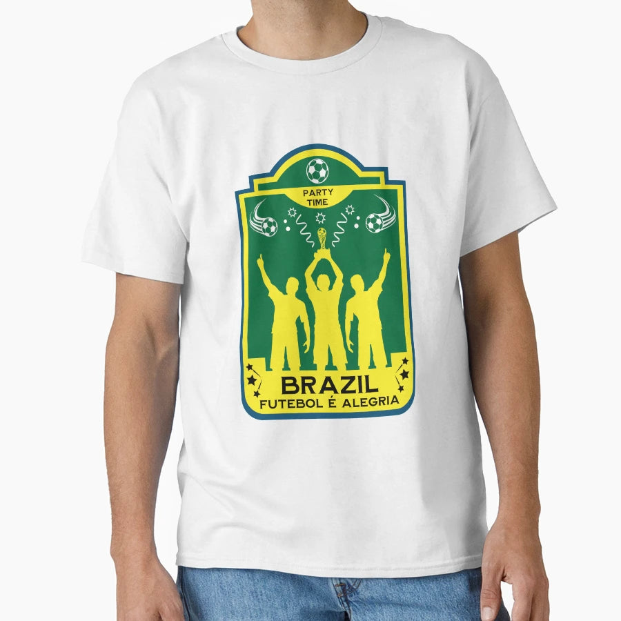 World Football Finals Brazil Fan Gift T-Shirt - Casual Everyday Wear Unisex - T-Shirt, Sweatshirt, Hoodie